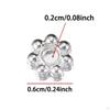 50Pcs Snowflakes Spacer Beads Jewellery Making Charm for Headband Bags