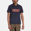 Timberland Casual Fashion Simple Short Sleeve Polo Shirt Men tops Dark-Blue A5QWZ-EA4