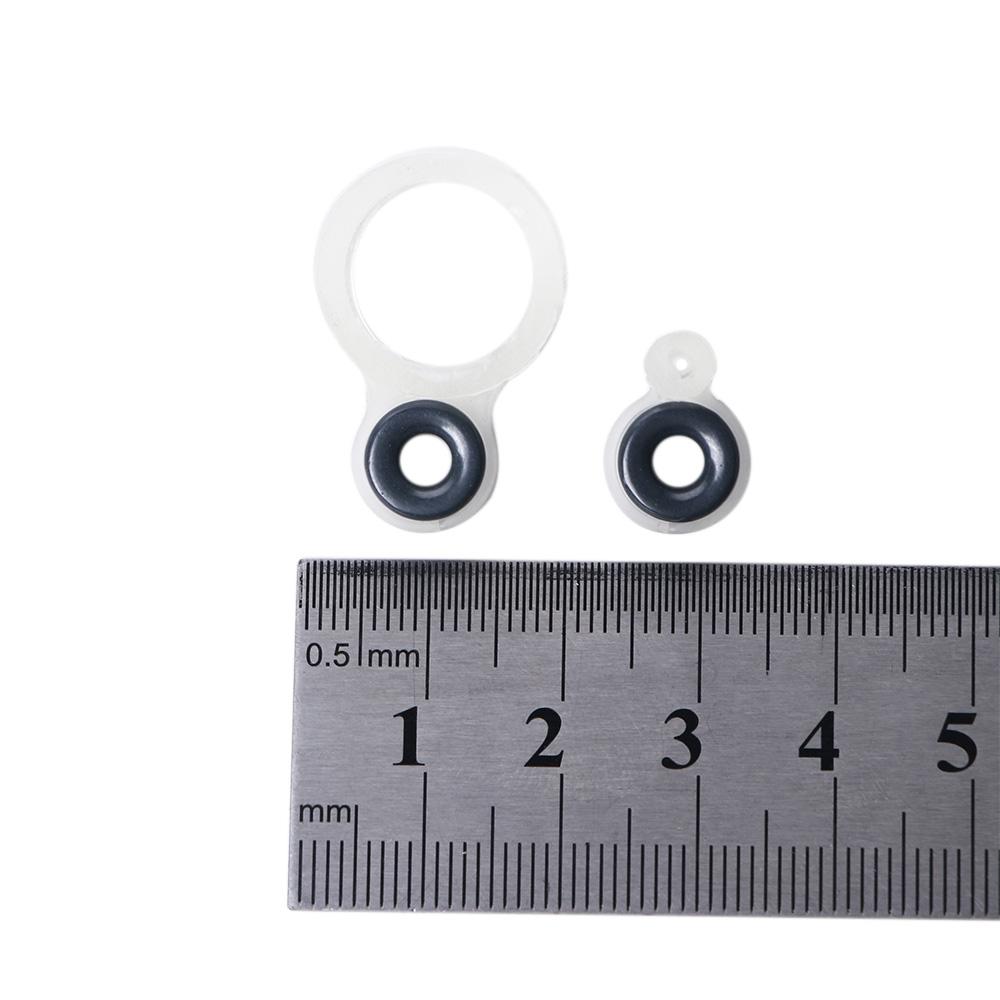 Ceramic Ring Fishing Tools O Ring Fishing Line Guide Fishing Rod Wire Ceramic Ring Silicone Ring