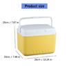 Camping Coolers Ice Box 6L Insulated Ice Chest Portable Ice Bucket Outdoor Hard Coolers for Camping Beach Picnics