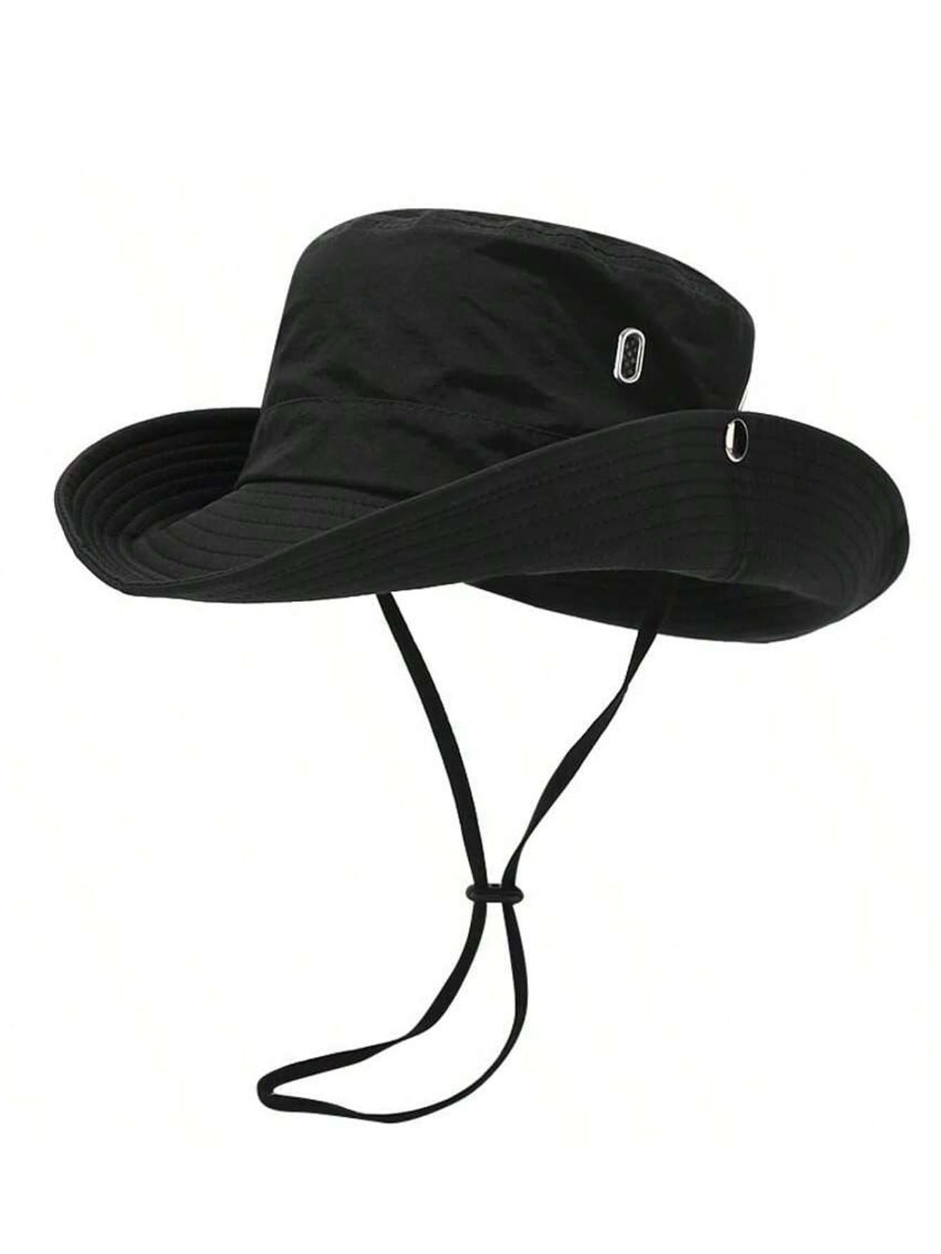 

Women s Breathable Waterproof Quick-Dry Adjustable Wide Brim Sun Hat Sun Protection Suitable For Hiking,Cycling,Camping, Fishing чорний