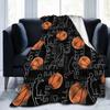 Basketball Flannel Blanket Digital Printed Blanket Sofa Blanket Air Conditioning Blanket Office Nap Blanket