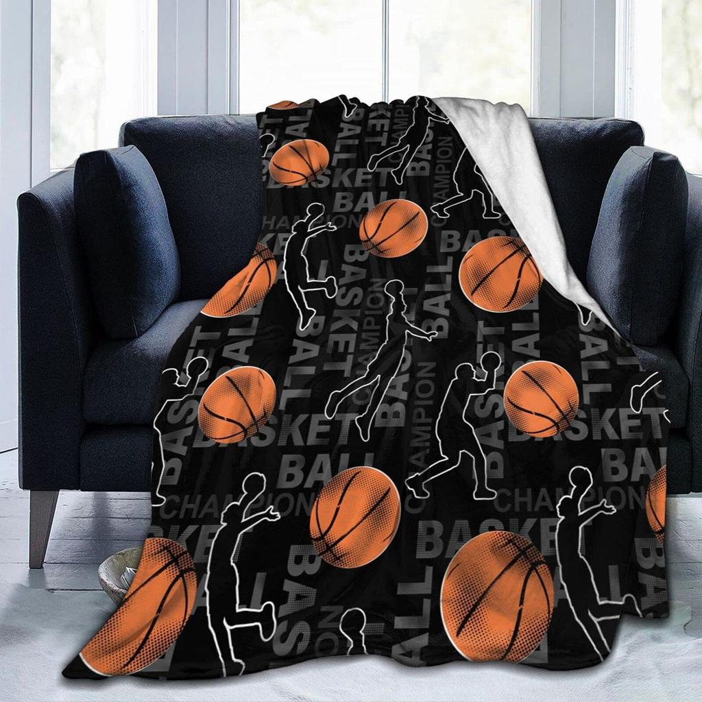 Basketball Flannel Blanket Digital Printed Blanket Sofa Blanket Air Conditioning Blanket Office Nap Blanket