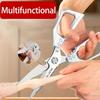 Kitchen Scissors Multifunctional Stainless Steel SK5 Sharp Poultry Shears Fish Chicken Bone Remover Meat Household Food Cutter