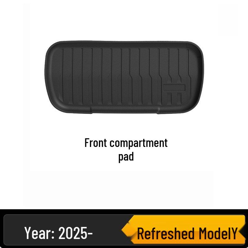 Passt für Tesla Model Y (25-Modell) Rechts- und Linkslenker: Vollständig umschlossene TPE-Fußmatten