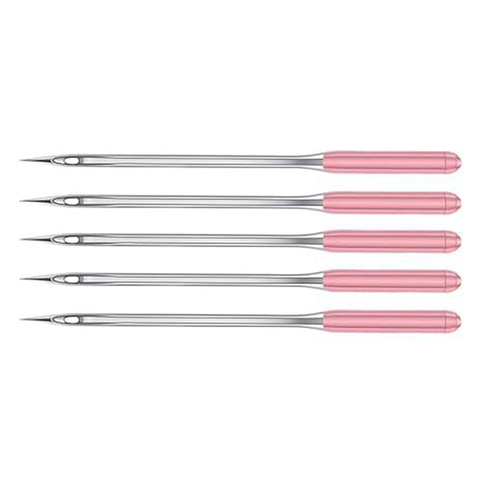 

5 шт. иглы для швейной машины, цветные иглы из нержавеющей стали, обычные иглы для швейных машин, аксессуары для швейных машин