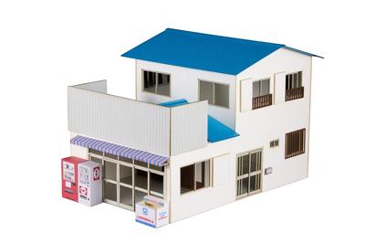 Plum PMOA HO Gauge 180 Street Corner Accessory Series Shop [Yorozuya] Paper Kit Diorama Supplies MS093