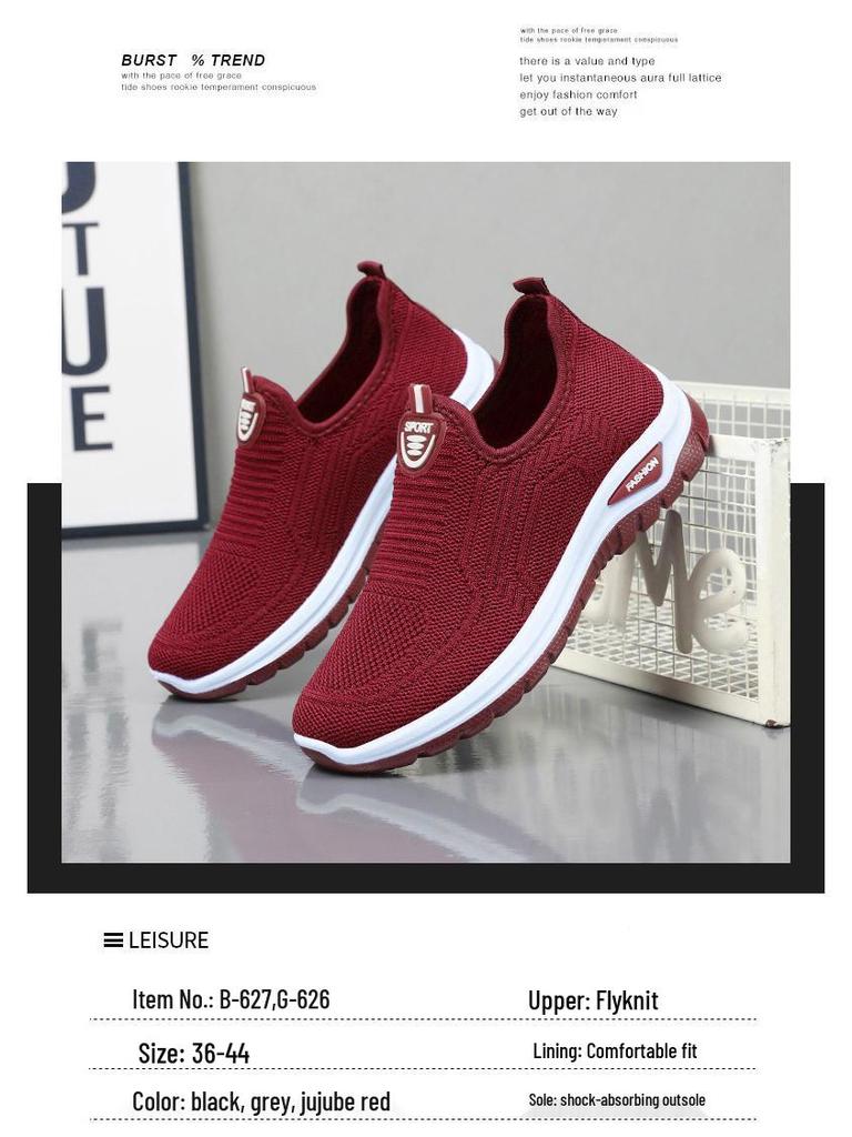 Men's Breathable Slip-on Casual Sports Shoes
