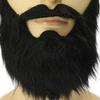 Halloween Beard Facial Hair Disguise Accessories Black Mustache Party Supplies