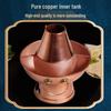 Ningzhao Vintage Copper Charcoal Split Hot Pot