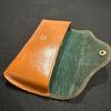 Used Genuine leather/Polo Ralph Lauren leather glasses case sunglasses case brown