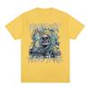 2026 Born To Shit Forced To Wipe Funny Hard Skeleton Meme T Shirts Men Women Clothing Fashion Short Sleeve Cotton Oversized T-shirts Casual Tee Top