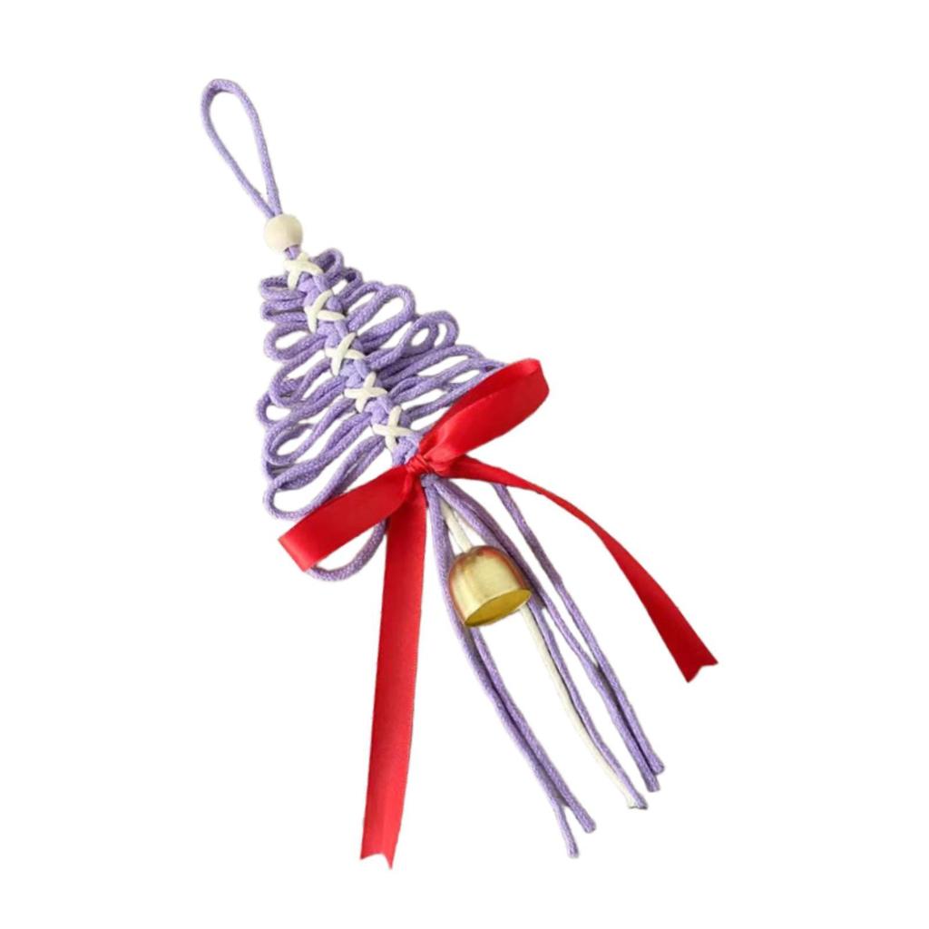 Christmas Tree Pendant Hanging Ornament Christmas Decoration Multifunctional Creative with Bell for Living Room Festive Home