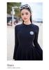 Women's Sun Protection Long Sleeve Wetsuit Set - Slimming, Quick Dry Suit for Snorkeling, Surfing & Beach Activities
