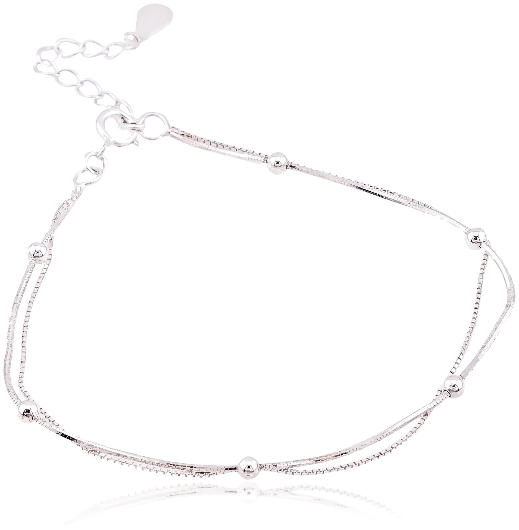 

[Variable Cheap] S925 Silver Bracelet 6B-E-11