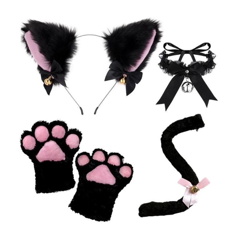 Halloween-Katzenkostüme für Kinder-Kleinkinder Tierkostüm Cosplay-Accessoires