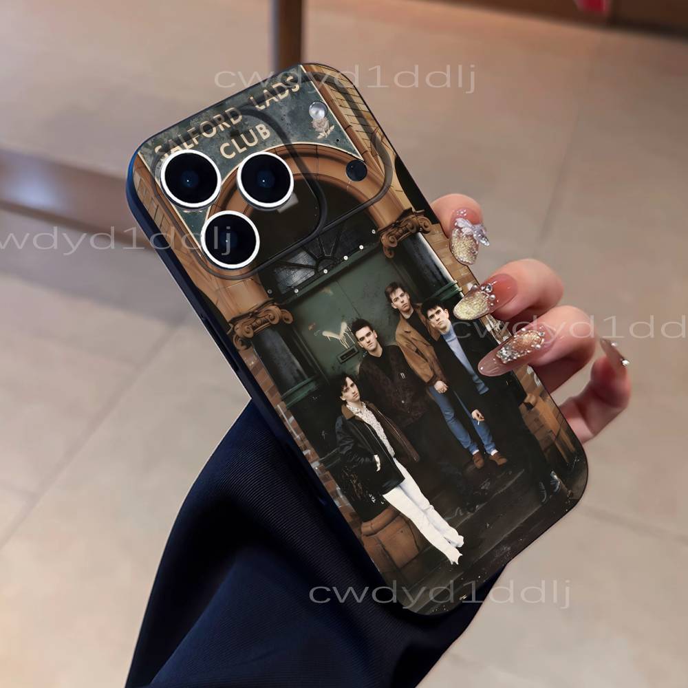 The S-Smiths The Queen Is Dead For iPhone 17,16,15,11,12,14,13 Pro Max Mini XS,XR,7 Plus 16E Air Soft Black Dustproof Phone Case