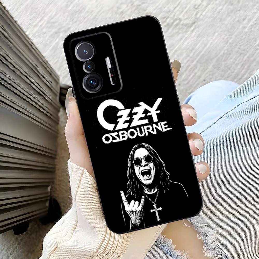 Retro Heavy Metal Band Rock Ozzy Osbourne Band Phone Case For Xiaomi Poco M7 M6 M5 M4 4g 5g F7 F6 X7 X6 X5 Ultra Pro Silicone C