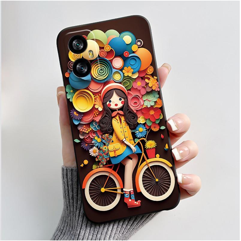 Für Blackview A52 Pro Hülle BlackviewA52 Stoßfest Luxuriös Niedlich Liebeshase TPU Handyhülle für Blackview A52 Silikon Weiche Hülle