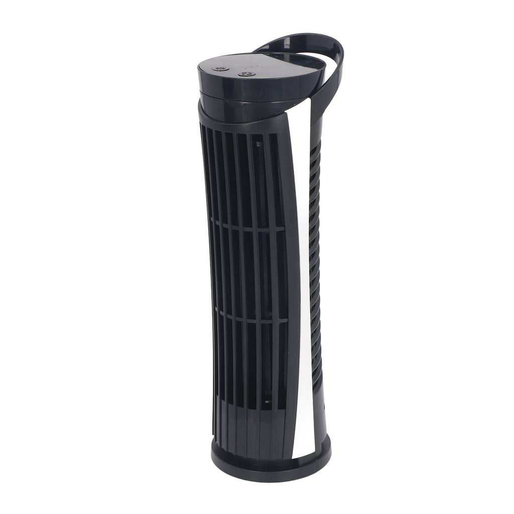 Tower Fan 90 Degree Oscillating Fan with 2 Speeds Light Standing Bladeless Fan 34dB Quiet USB 2.0 for Indoors Bedroom