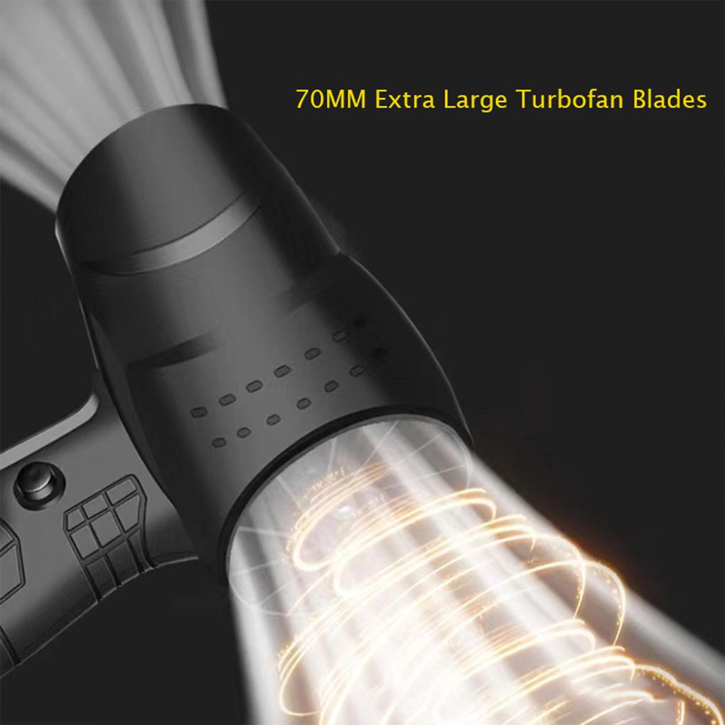 High Power Portable Car Hair Dryer Tur-bo Jet Fan Air Blower Electric Powerful Cleaning Tools US Plug