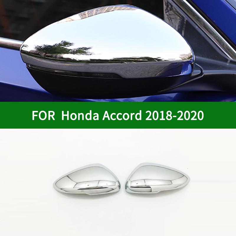 For ALL-NEW Toyota RUSH 2018- car Rearview mirror cover trim, black carbon fibre / chrome Side  Turn Signal Mirror Covers