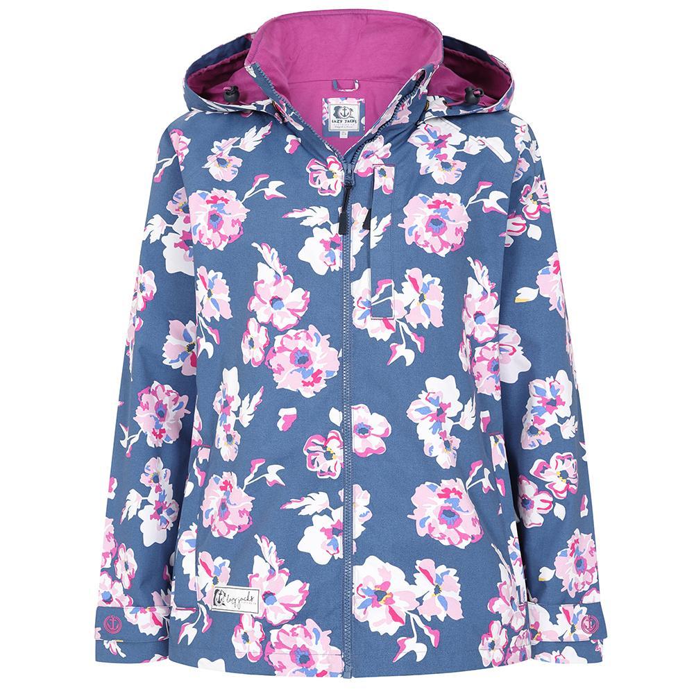 Lazy Jacks Womens/Ladies Floral Waterproof Jacket