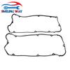 Left + Right Engine Valve Cover Gasket & Spark plug & Valve Stem Seals For Kia Sedona Sorento Amanti & Hyundai Santa Fe XG350