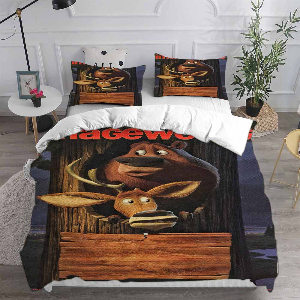New Open Season Bedding Sets EU Singel US Twin Comforter Quilt Bed Cover Duvet Cover Pillow Case 2-3 Pieces Sets Kids Adult Size
