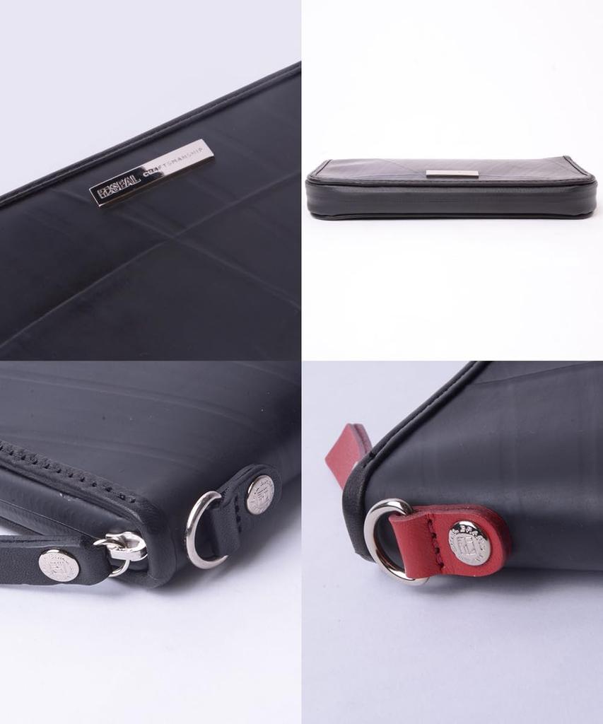 SEAL Long Wallet Waterproof Long Wallet Wallet Waterproof Brand Large Capacity Made in Japan Men's PS-109BK