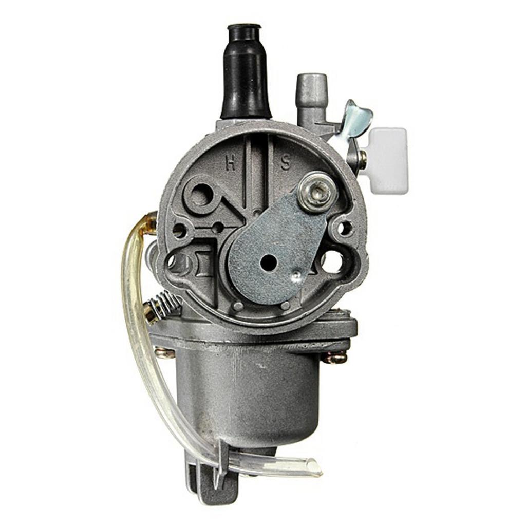 Jufjsfy 2 Stroke Engine Mini Carburetor Curved Quad ATV Motorcycle Dirt Bike 43cc 49CC Pocket