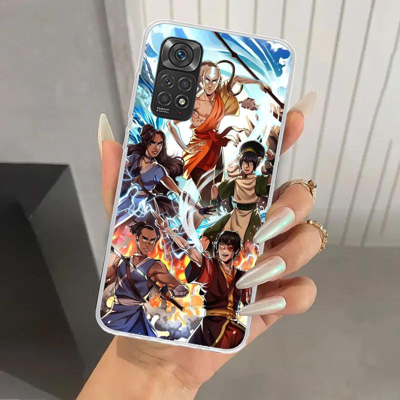Anime Avatar The Last Airbender Phone Case for Xiaomi Redmi Note 15 14 14S 13 12S 12 Pro 11S 11 Plus 11T 11E 10S Soft Funda Prin