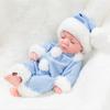 Reborn Baby Doll Toy 12in Soft Silicone Sleepwear For Kids And Collectors