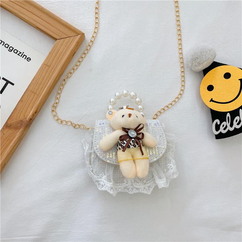 Child Girl Cartoon Animal Canvas Backpack With Breathable Material For Daily Use