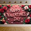 Romantic   Photo Booth   Eye-Catching   Cupid   Festive   Background   Elegant   Backdrop   for Photography