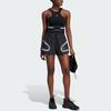 Adidas X Stella McCartney Co-Branded Logo Sport Shorts Women Bottoms Black Color-Block II3238