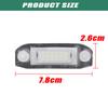 Éclairage de Plaque d'Immatriculation LED Pour Volvo S80 XC90 S40 V50 V60 V70 XC60 S60 C70 XC70 Sans Erreur Canbus Lampe de Numéro