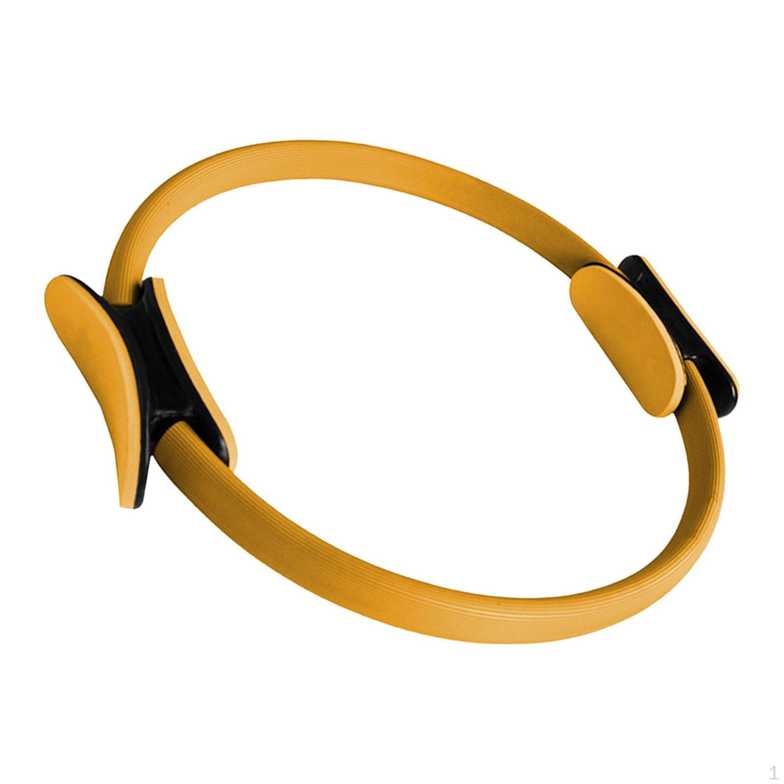 Elastic Pilates Ring for Thigh Exercise And Fitness Routine жёлтый