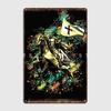 Knight Templar Artwork Metal Sign Club Club Bar Decoration Garage Decoration Tin Sign Posters