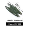 Sushi bamboo chops Barbecue dish decoration Platter ornaments Seafood posture flowers and plants Japanese sashimi decorations-A