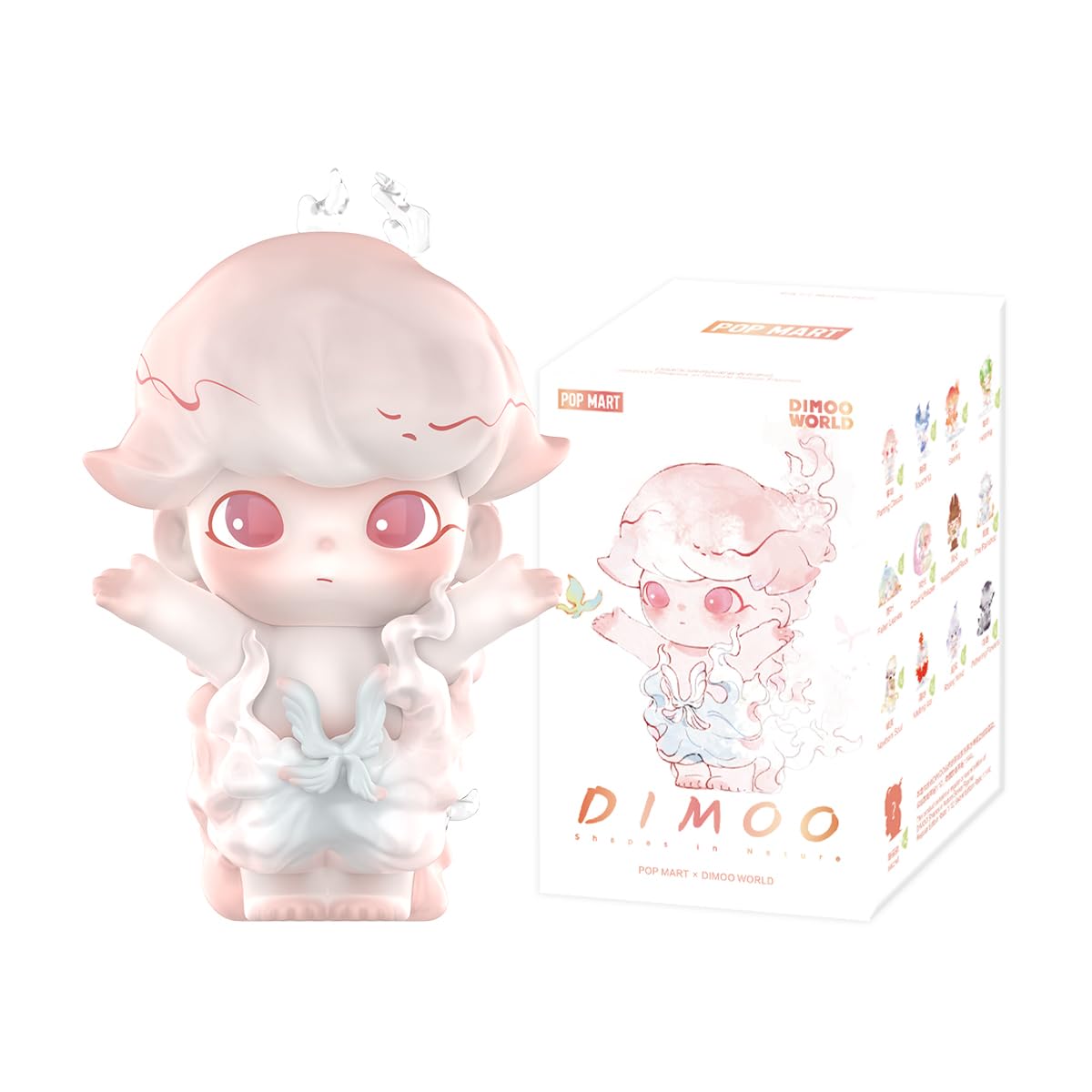 

POP MART DIMOO Shapes in Nature Series Pop Mart Gachapon Blind Box Figure Plastic Model Premium Toy PVC Soft Vinyl Original Character Birthday Gift