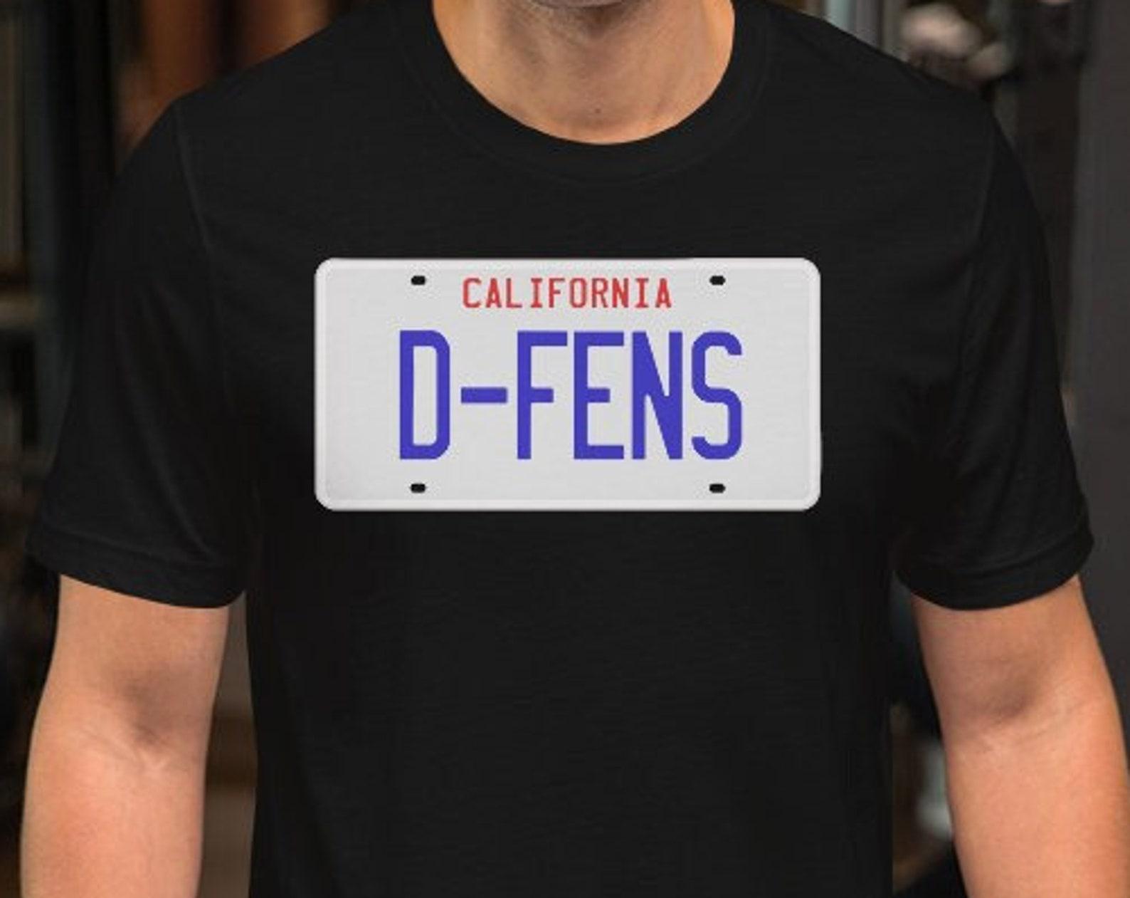D-Fens License Plate - Unisex T-Shirt 4XL