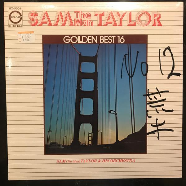 

LP Record SAM TAYLOR & HIS ORCHESTRA - Golden Best 16 GX5001 CANYON 1973 Japan Obi Jazz Used