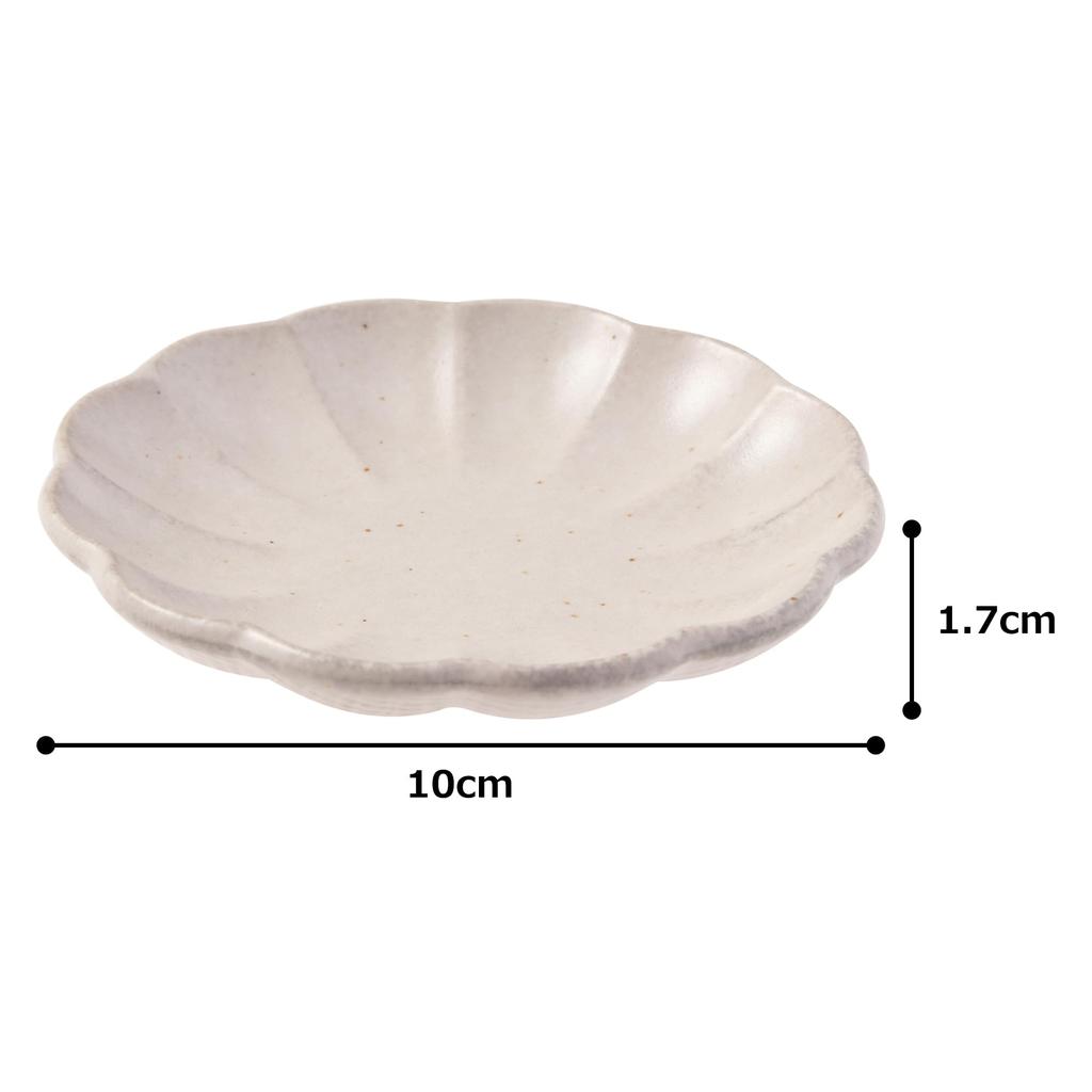 TATARA Dish 10cm Nunomeko Rinka Small Plate Dishwasher Safe Microwave Safe Porcelain Mino Ware Made in Japan 231253