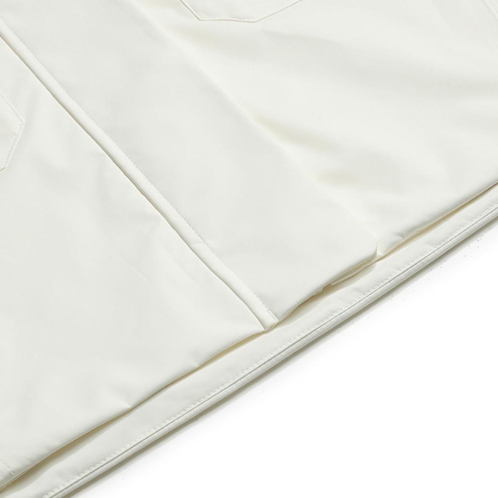 Fila White Fashion Classic Simple Sports Casual Elegant Relaxed Versatile Comfortable Hooded Woven Jacket Women jackets Cloud-White F11W623704FWT