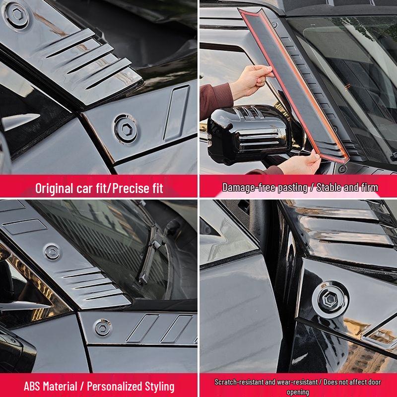Jetour Traveler Shanhai T1 Front Bumper Hood Anti-Scratch A-Pillar Decoration