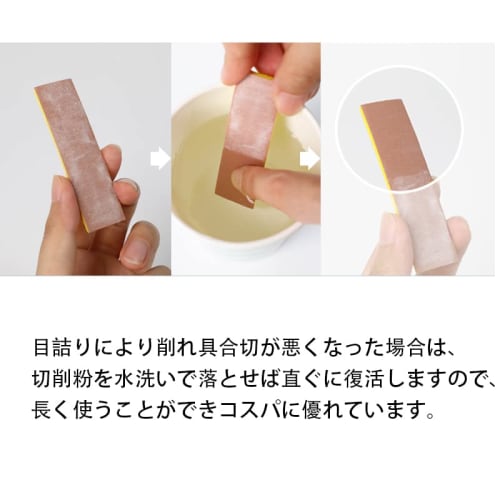 Sponge cloth sandpaper, 10 sheets/#1000/#2000 (5 sheets each)