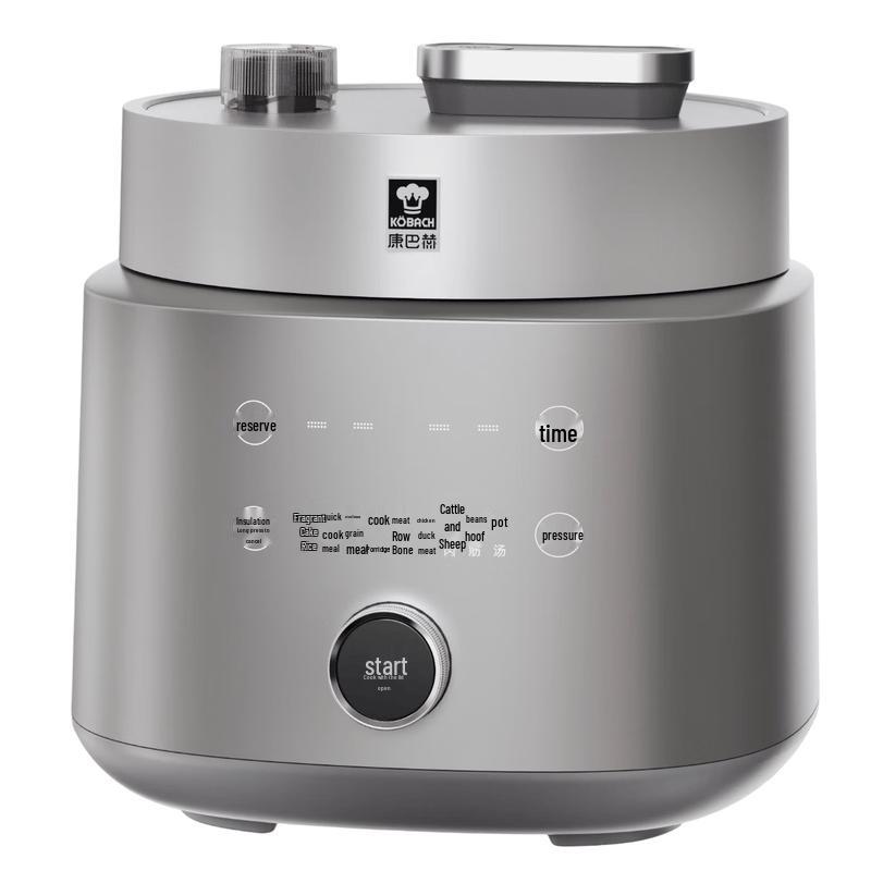 Kangbach Pure Titanium Electric Pressure Cooker CN plug (adapter included)