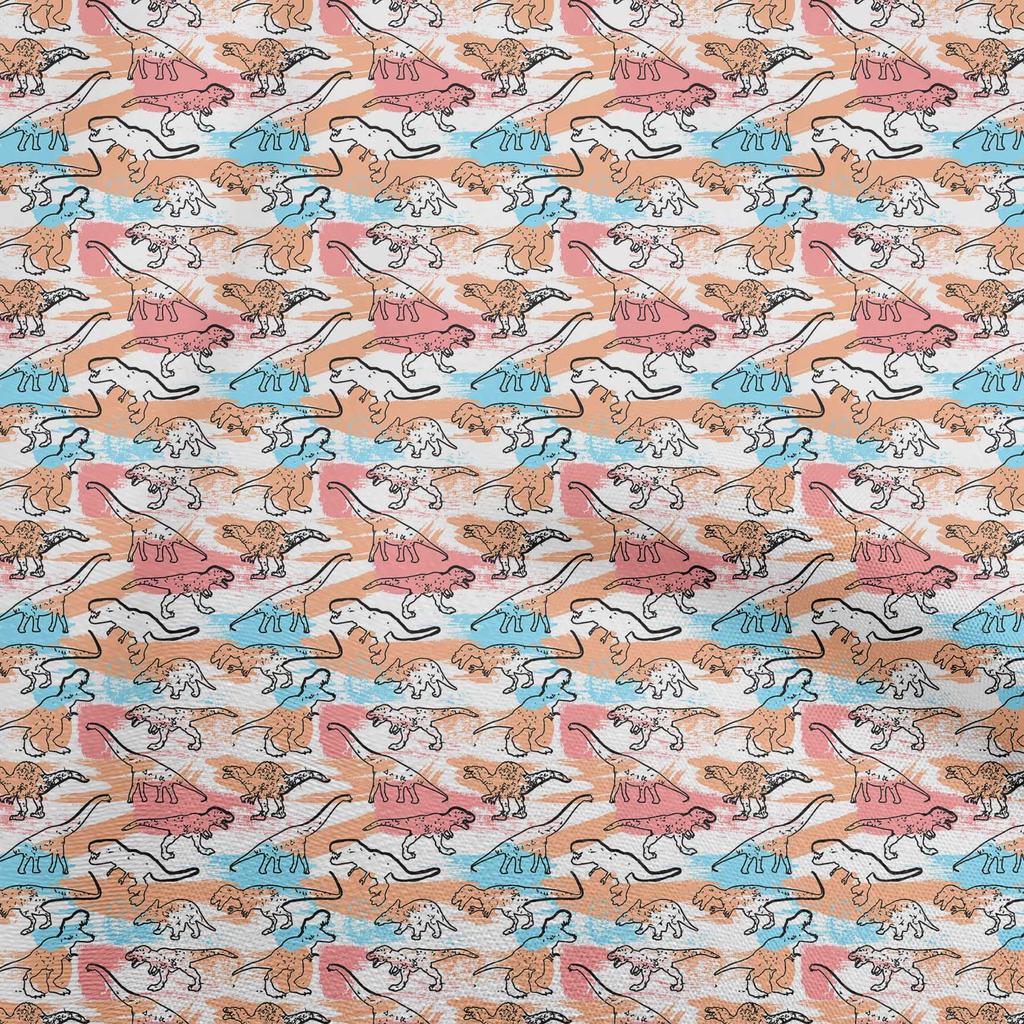 oneOone Cotton Flex Blue Fabric Abstracts Quilting Supplies Print Sewing Fabric By The Yard 40 Inch