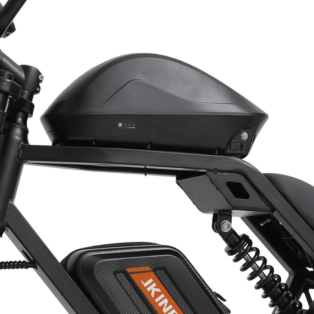 JKING FXH-002 All-Terrain Electric Bicycle 48V15.6Ah Battery 500W Motor 40KM Range 120KG Load 20 Inch Fat Tires E-Mountain Bike